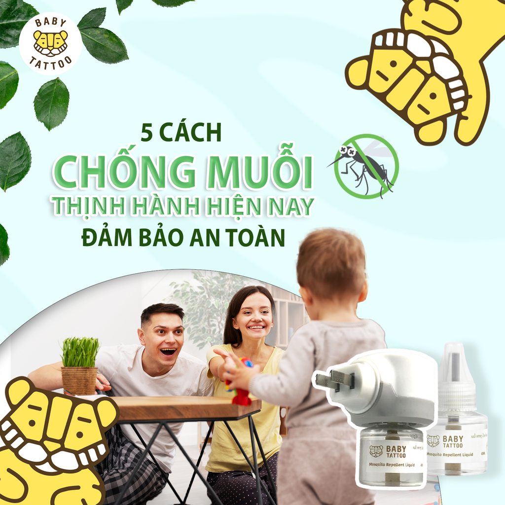 5 Sản Phẩm Chống Muỗi Thịnh Hành Hiện Nay