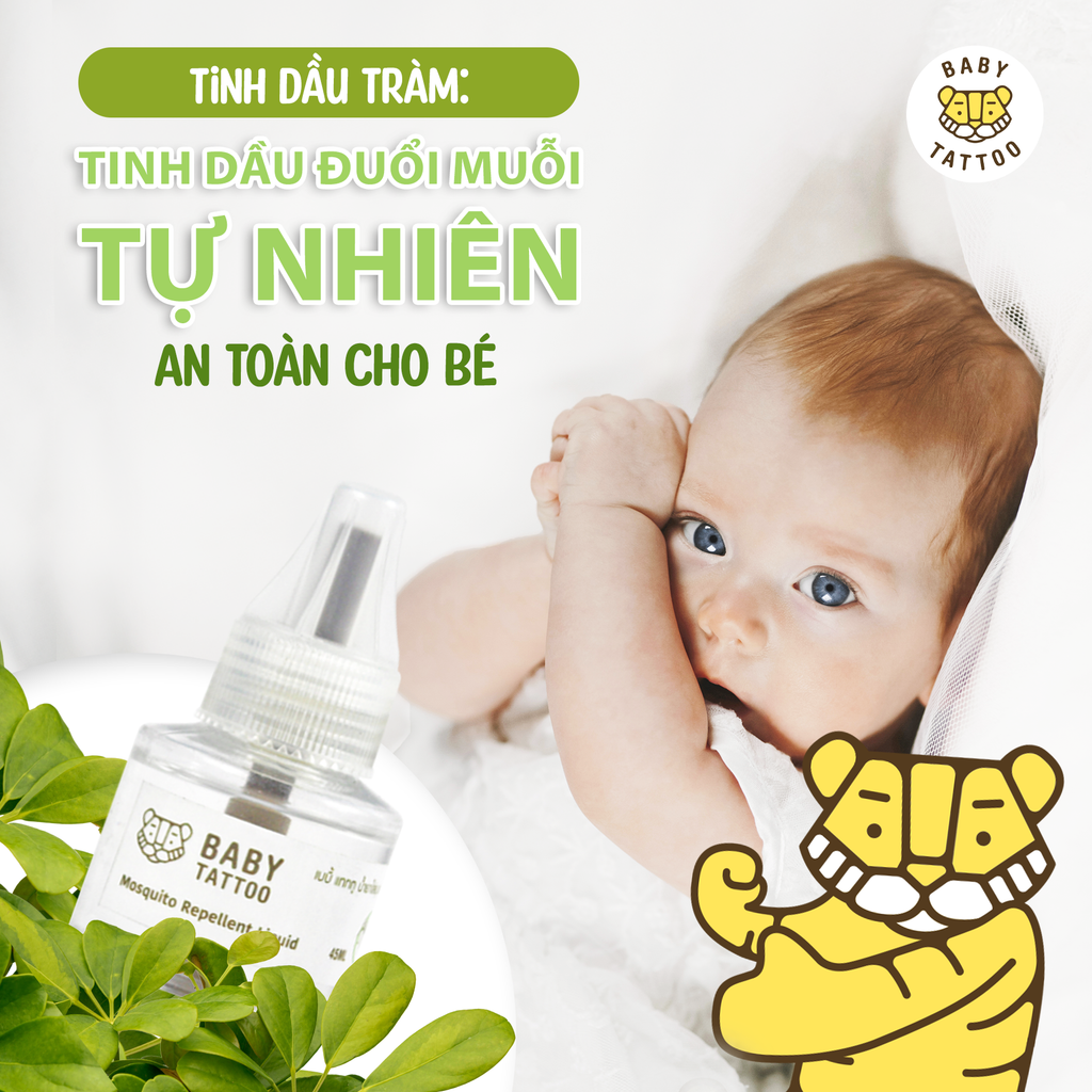 Tinh Dầu Tràm: Tinh Dầu Đuổi Muỗi Tự Nhiên Và An Toàn Cho Bé