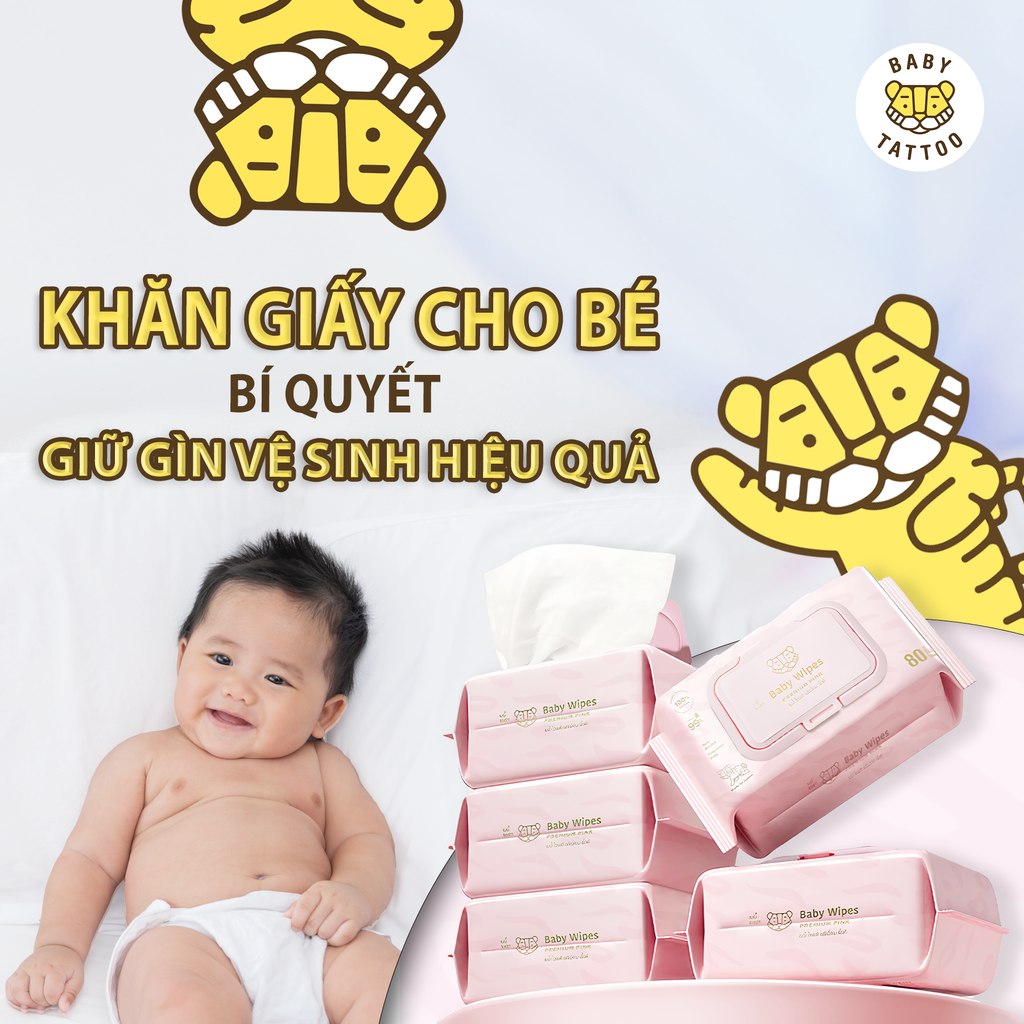 Khăn Ướt Cho Bé: Bí Quyết Giữ Gìn Vệ Sinh Hiệu Quả