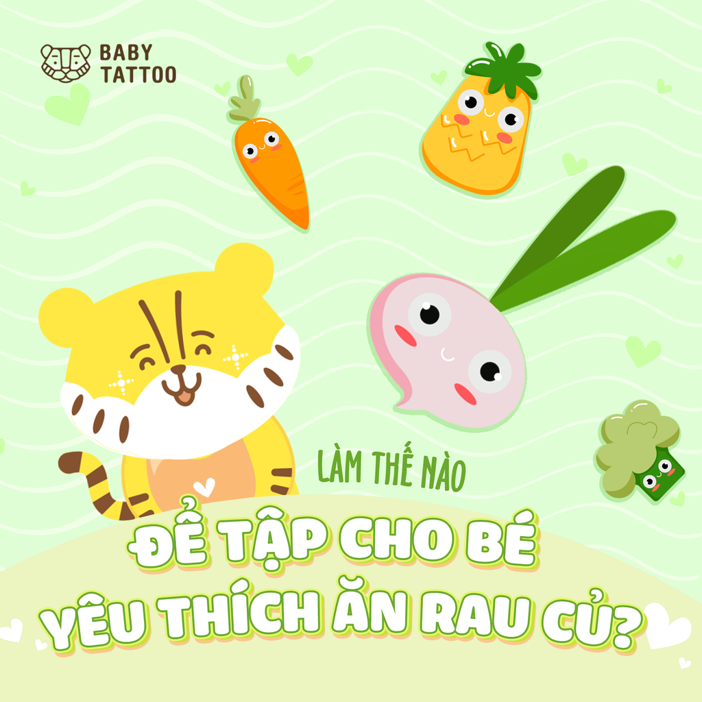 Làm Thế Nào Để Tập Cho Bé Yêu Thích Ăn Rau Củ?
