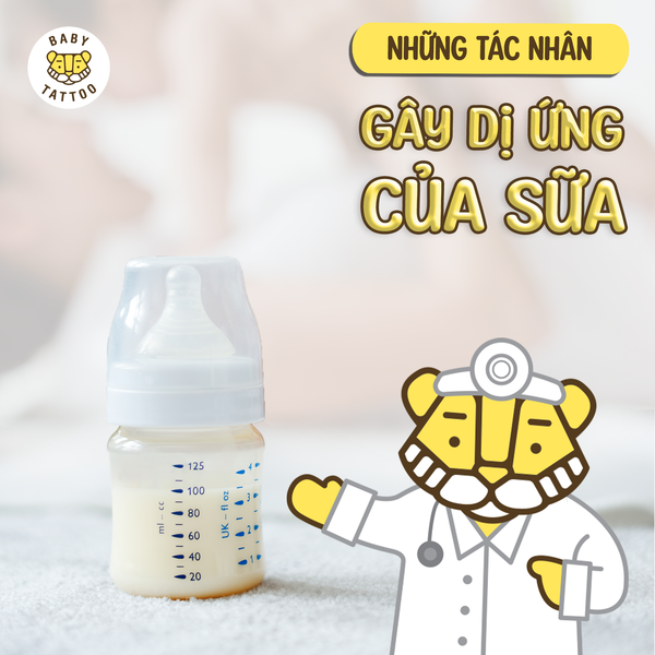 Những Tác Nhân Gây Dị Ứng Của Sữa