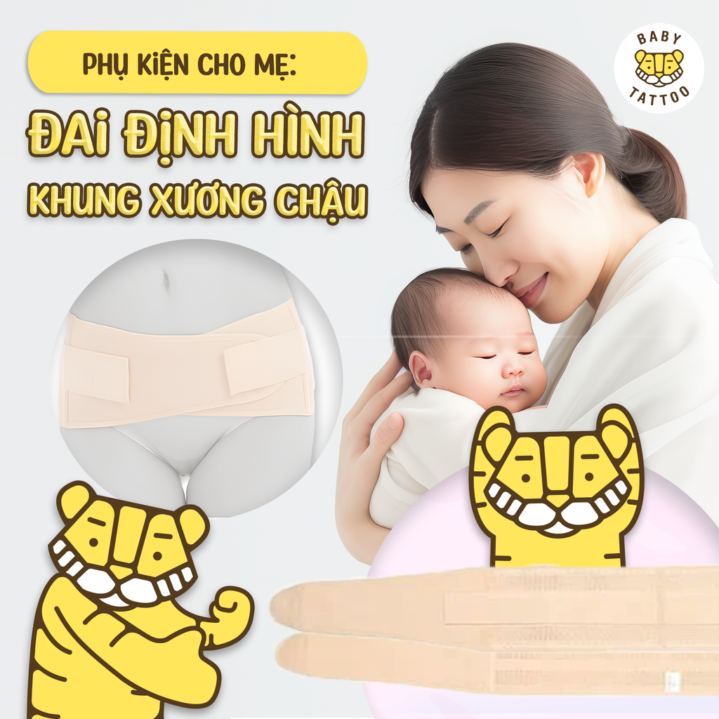 Phụ Kiện Cho Mẹ: Đai Định Hình Khung Xương Chậu