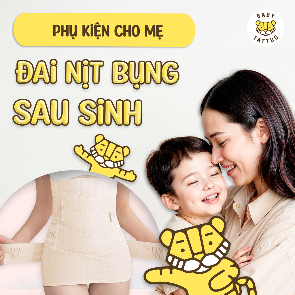 Đai Nịt Bụng Sau Sinh: Phụ Kiện Cho Mẹ