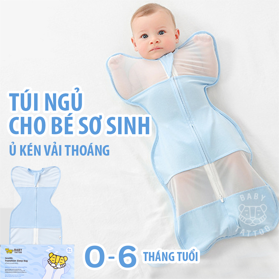 Kinh nghiệm chia sẻ: Cách giúp bé ngủ ngon hơn với túi ngủ ủ kén chất vải thoáng khí