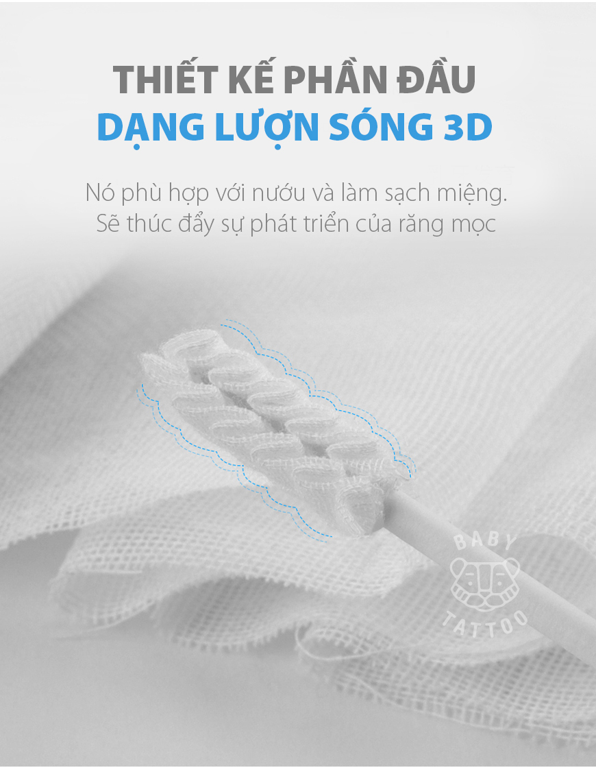 sản phẩm que rơ lưỡi cho bé