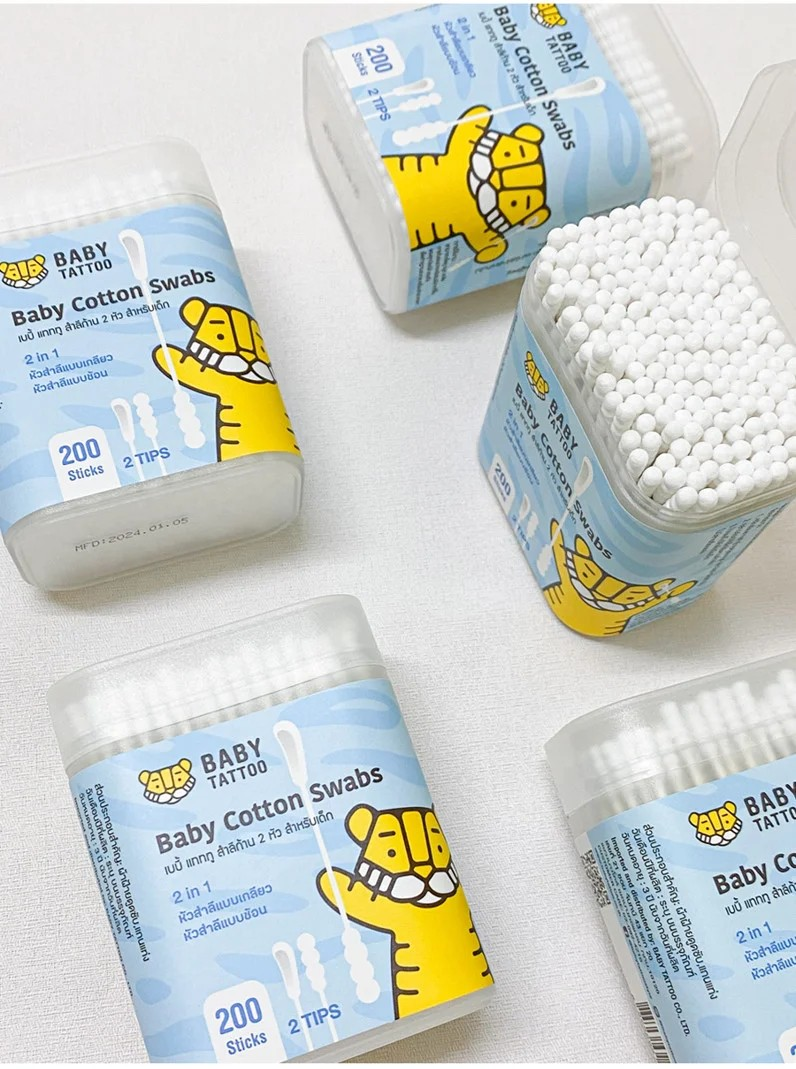 Bông Tăm Babytattoo – Giải Pháp Vệ Sinh Tai Hiệu Quả Cho Bé Yêu