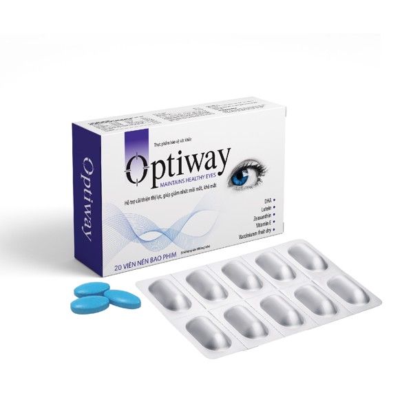 OPTIWAY - Viên uống bảo vệ mắt, cải thiện thị lực