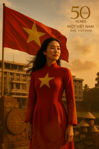 Từ lịch sử thành “cơn sốt” thị trường: Khi thương hiệu đưa 50 năm thống nhất đất nước vào sản phẩm