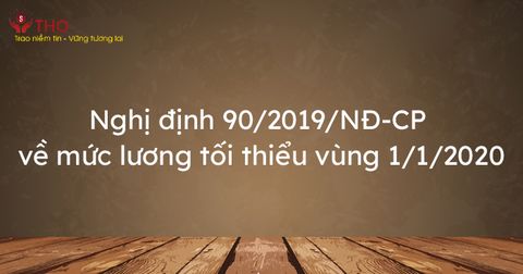 Nghị định 90/2019/NĐ-CP ban hành ngày 15 tháng 11 năm 2019