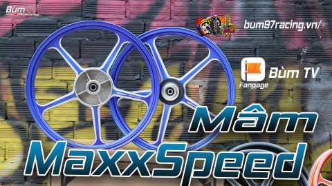 Đánh Giá Mâm MaxxSpeed 1.6-1.6 Cho EX150 | So sánh Mâm Maxspeed và K7 Rim | Bùm TV