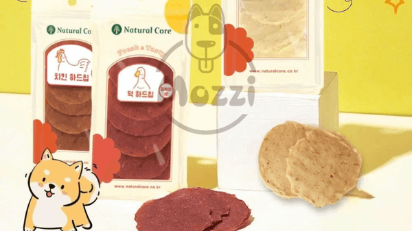 Bánh thưởng ăn vặt cho chó Natural Core Bánh Gà Vịt Cá tuyết