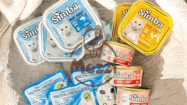Pate cho mèo đóng hộp chưa sử dụng