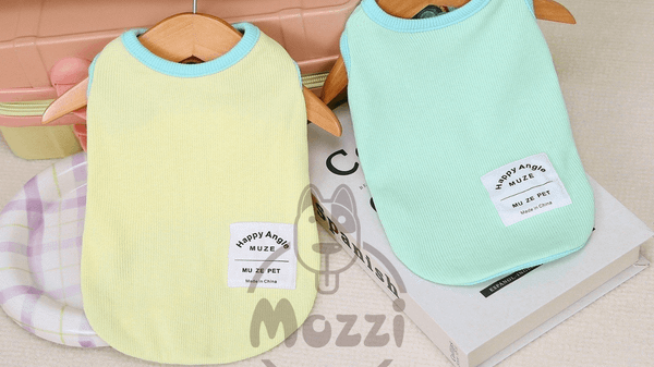 Quần áo chó mèo có tông màu pastel nhẹ nhàng