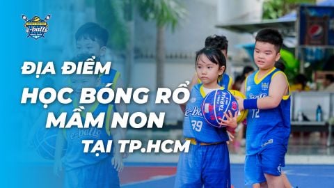 Bóng Rổ Mầm Non Eballs: 'Điểm Đến' Gần Nhà, Bé Vui Khỏe Mỗi Ngày!