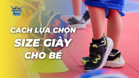 Bước Chạy Thoải Mái, Tự Tin Trên Sân Bóng: Bí Quyết Chọn Size Giày Chuẩn Cho Bé Từ Eballs!