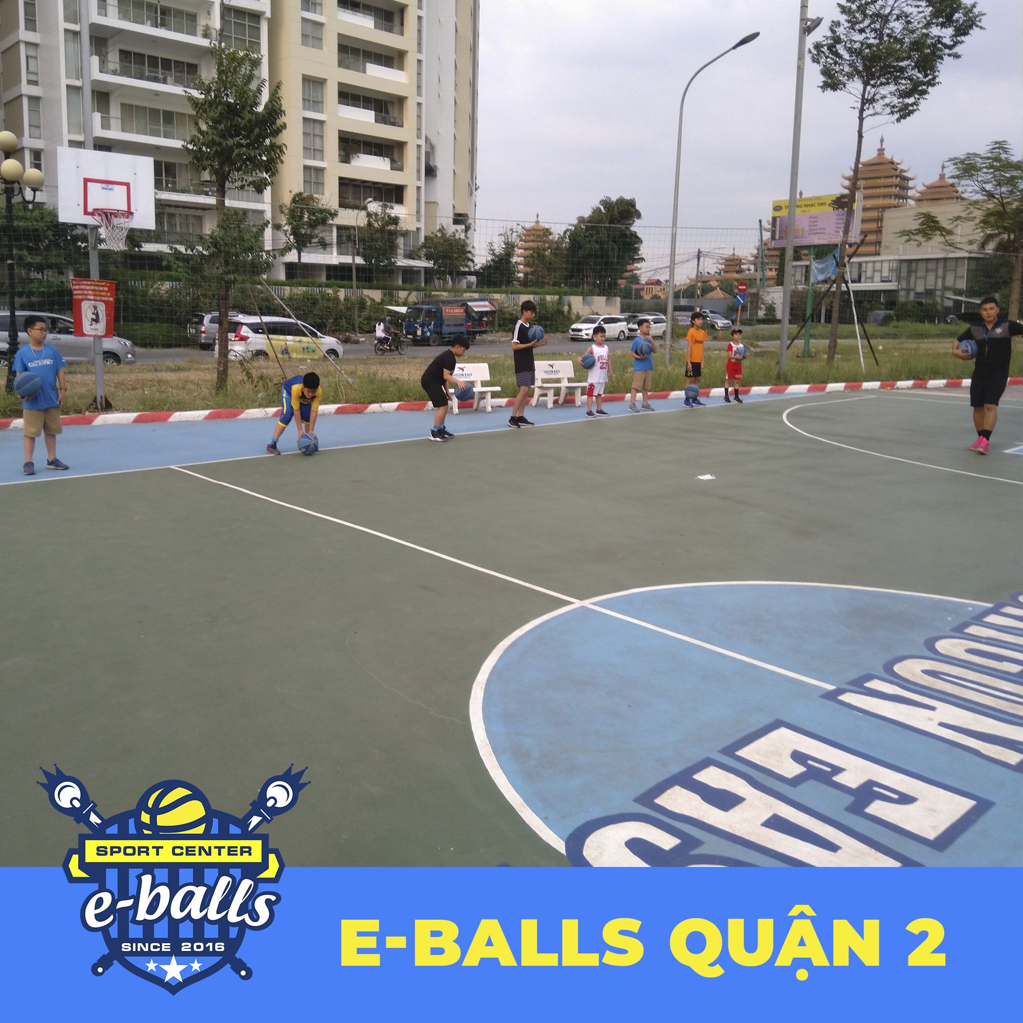 bóng rổ Eballs quận 2