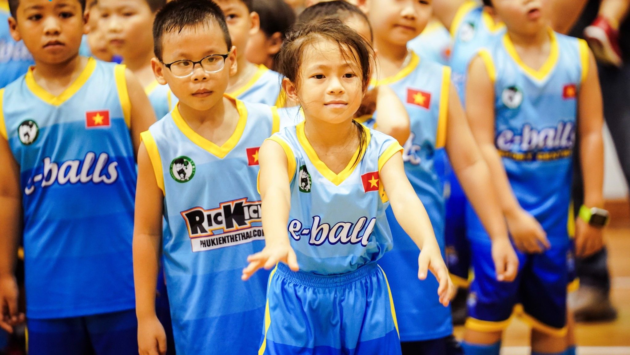 lớp học bóng rổ dành cho trẻ em tại tphcm