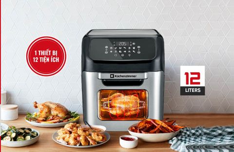 🔥 𝐍𝐄𝐖 𝐏𝐑𝐎𝐃𝐔𝐂𝐓 | NỒI CHIÊN NƯỚNG KHÔNG DẦU 12 LÍT