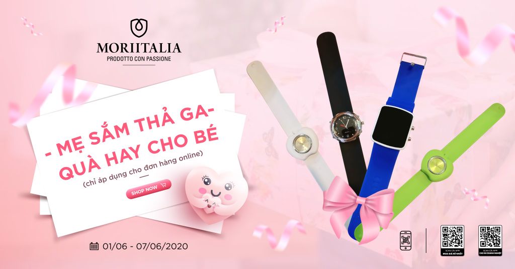 TẾT THIẾU NHI: MẸ SẮM THẢ GA QUÀ HAY CHO BÉ