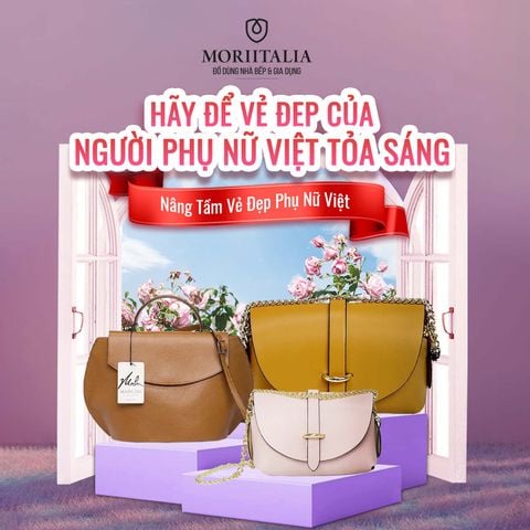 CÙNG MORIITALIA GỢI Ý NHỮNG MÓN QUÀ TẶNG MẸ NHÂN NGÀY PHỤ NỮ VIỆT NAM