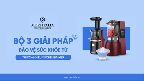 BỘ 3 GIẢI PHÁP CHĂM SÓC SỨC KHỎE ĐẾN TỪ KUCHENZIMMER😜