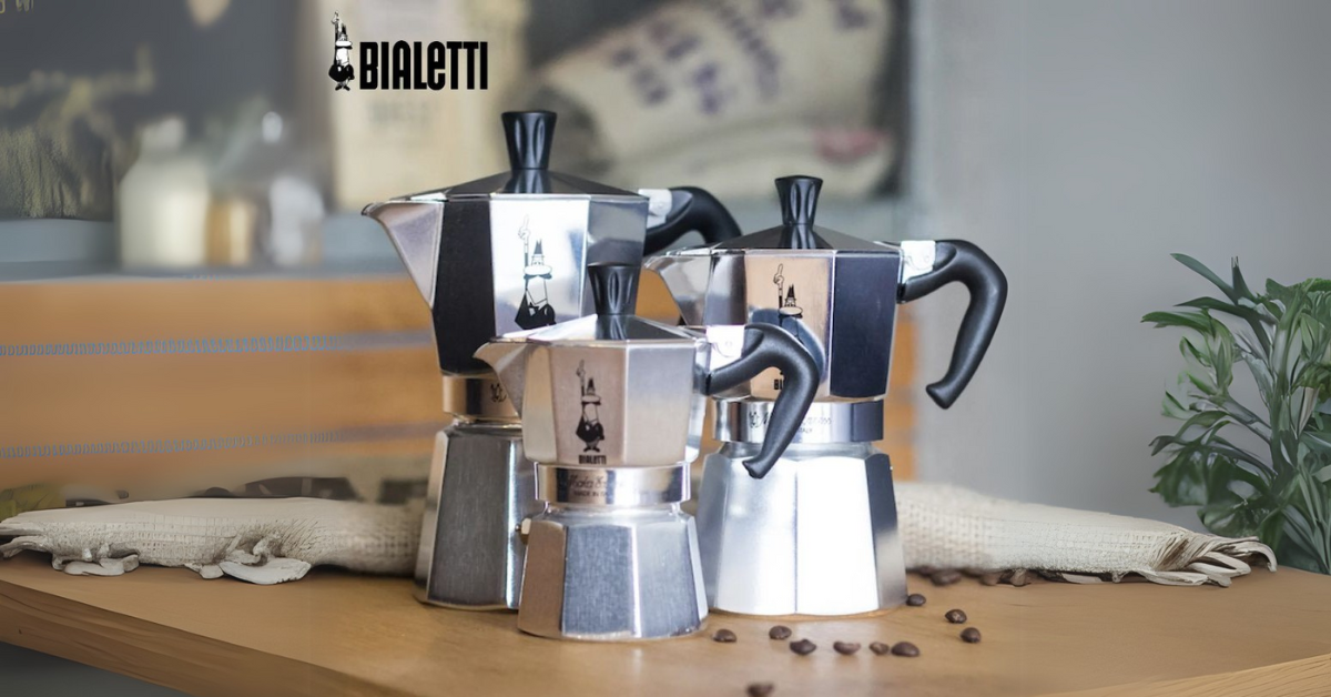ẤM PHA CÀ PHÊ BIALETTI - TRẢI NGHIỆM HƯƠNG VỊ CÀ PHÊ Ý ĐÍCH THỰC - moriitalia.vn