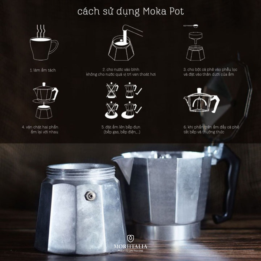 cốc pha cà phê - Moriitalia.vn