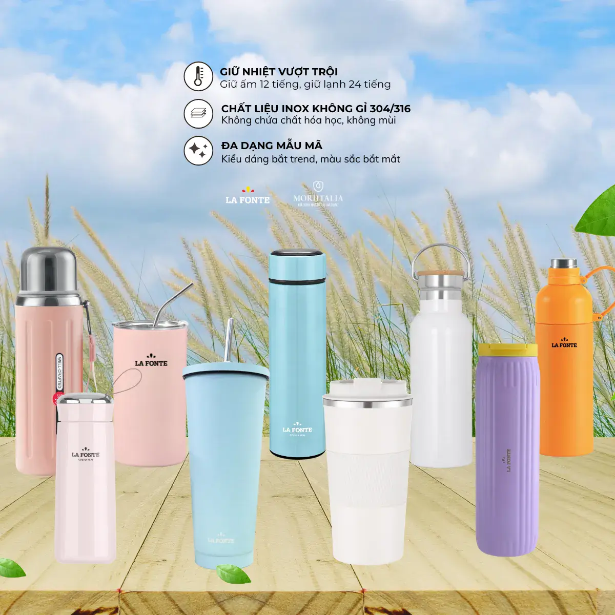 Bình giữ nhiệt tốt và có thể in logo quảng bá thương hiệu.
