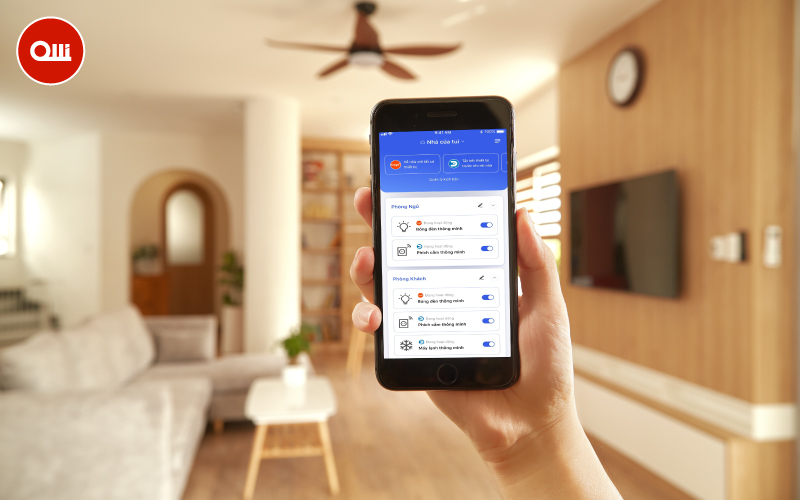 Phần mềm điều khiển nhà thông minh giúp bạn quản lý và điều khiển các thiết bị trong nhà của mình một cách tiện lợi và đơn giản. Tính năng nhà thông minh của phần mềm giúp bạn tiết kiệm được nhiều đến thời gian, việc chuẩn bị cho một tương lai trong gia đình của bạn đang rất cần thiết. Hãy để phần mềm phục vụ bạn nhiều hơn nữa!