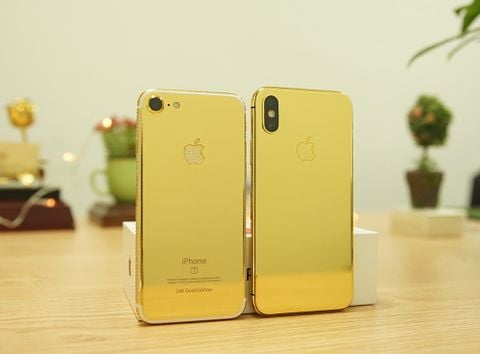 Golden Gift Việt Nam trình làng iPhone X mạ vàng