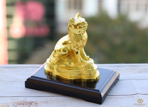 Mua tượng Mèo phong thuỷ mạ vàng ở đâu uy tín, chất lượng?