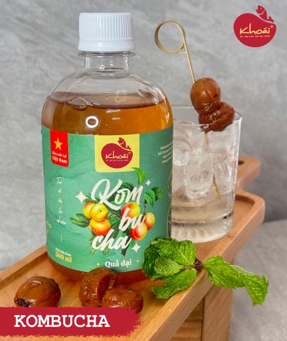 KOMBUCHA MƠ MÁ ĐÀO VÀ TÁO MÈO CÓ DỄ UỐNG KHÔNG?