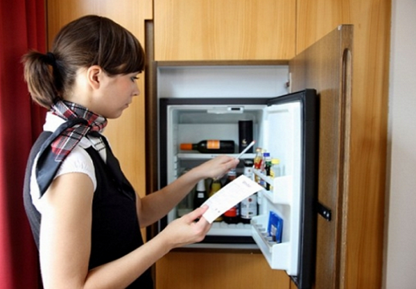 Minibar, bảo quản đồ dùng, thức uống trong khách sạn