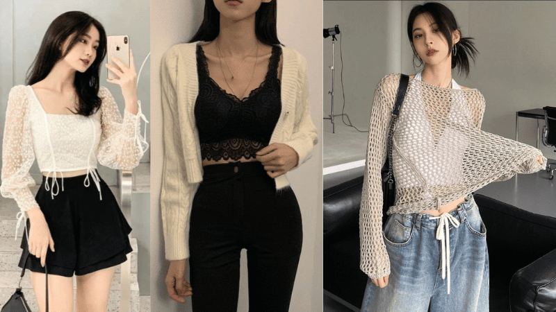 7+ Cách phối áo thun ôm body nữ SEXY cho nàng