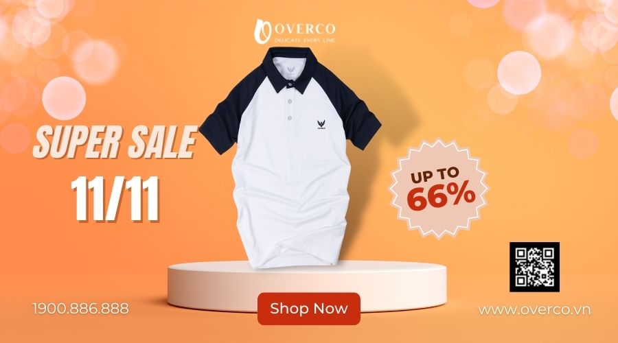 SIÊU SALE LỚN NHẤT NĂM 11.11 - ƯU ĐÃI NGẬP TRÀN VỚI OVERCO