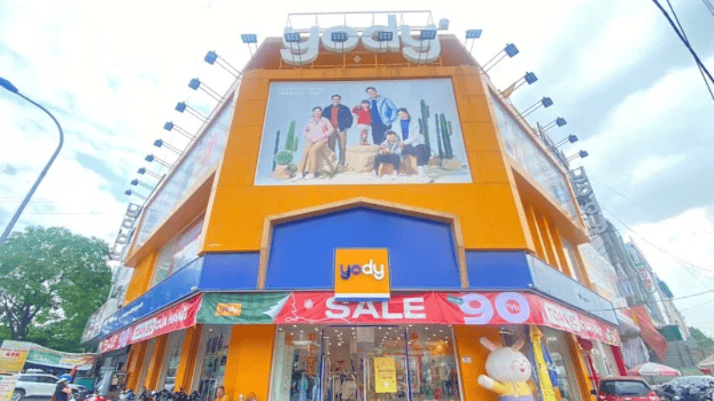 Cửa hàng áo thun nam thời trang Yody