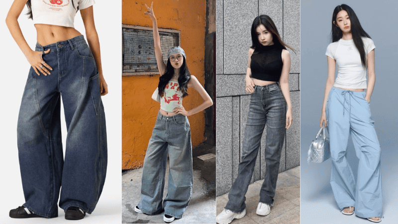 áo phông nữ kết hợp với quần jean skinny