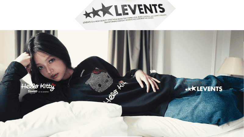 Thương hiệu áo thun nổi tiếng Levents