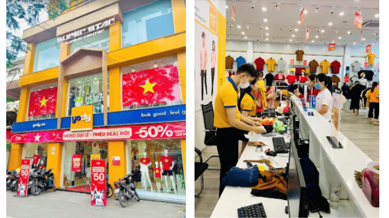 Các kiểu áo thun tay dài Yody được ưa chuộng tại Hà Nội