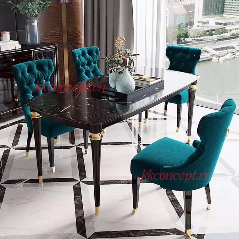 Ghế ăn cao cấp của thương hiệu nội thất nhập khẩu KKCONCEPT