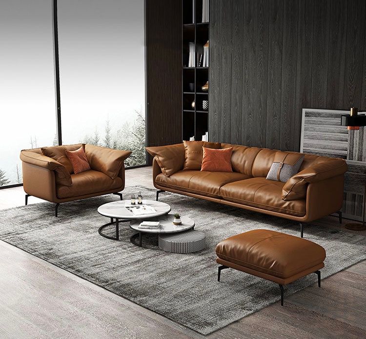 Sofa da bò tự nhiên là sản phẩm mang lại cảm giác sang trọng, đẳng cấp và đầy tinh tế cho không gian phòng khách của bạn. Hãy xem ngay hình ảnh về bộ sofa đẹp mắt này nhé!