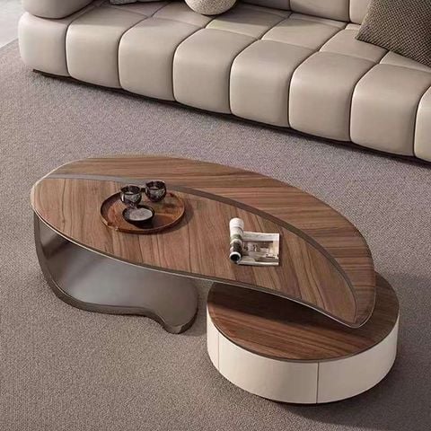 Bàn Sofa Hình Chiếc Lá - Tinh Hoa Nội Thất Cao Cấp