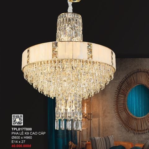 Đèn trần pha lê cao cấp