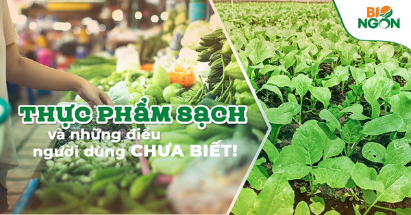 Thực phẩm sạch và xu hướng tiêu dùng