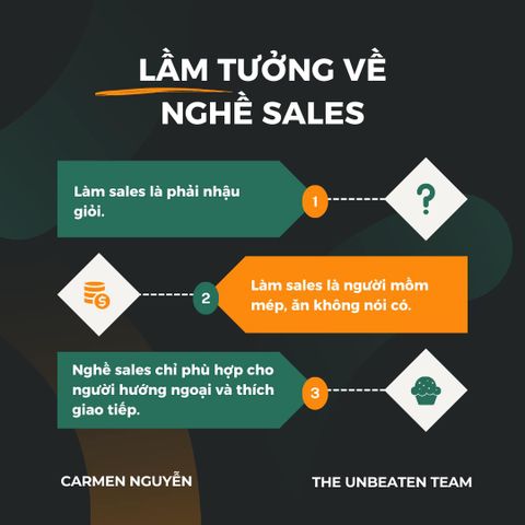 TOP lầm tưởng tai hại về nghề Sales