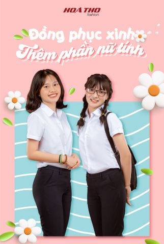 Top các mẫu áo trắng học sinh nữ cấp 2 đẹp nhất