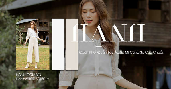 Cách Phối Quần Tây Áo Sơ Mi Công Sở Cực Chuẩn