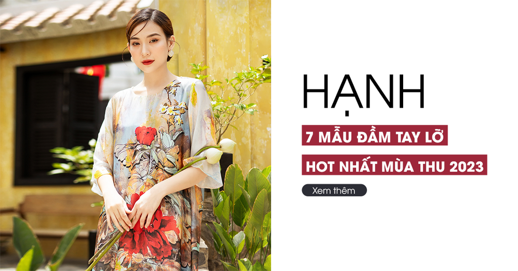 7 Mẫu Đầm Tay Lỡ Hot Nhất Mùa Thu 2023 Tại Hạnh