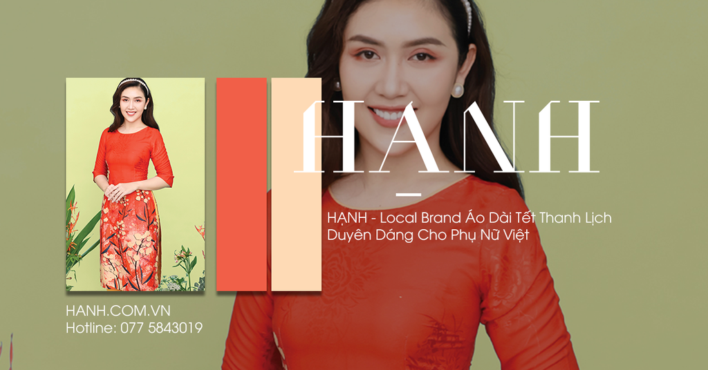 HẠNH - Local Brand Áo Dài Tết Thanh Lịch Duyên Dáng Cho Phụ Nữ Việt