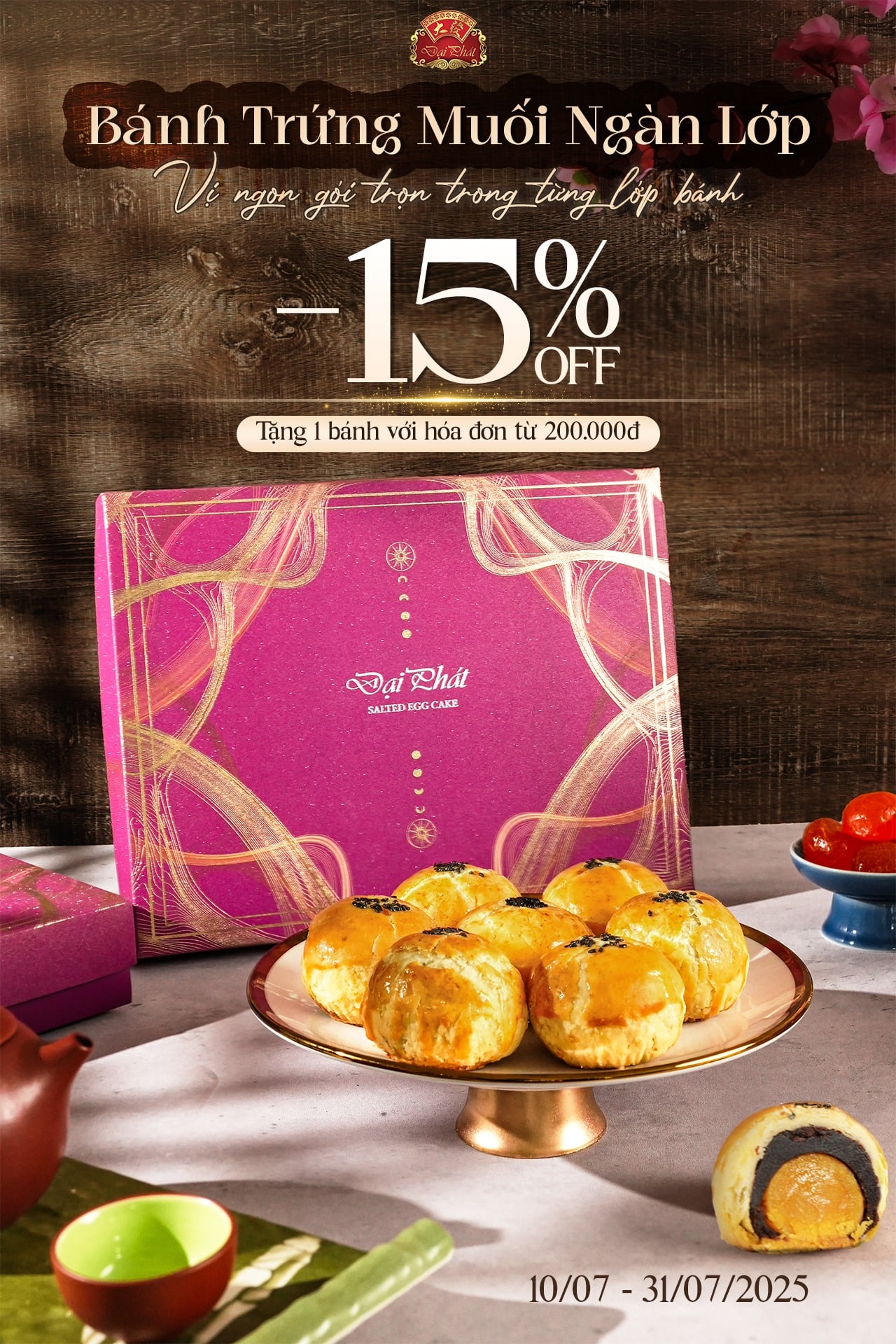 BÁNH TRUNG THU MINI - BÁNH ĐÀI LOAN